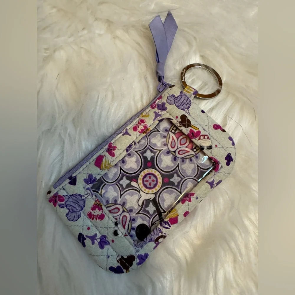 Lot of Disney Mickey Mousse ears and Vera Bradley Disney change/card wallet - Picture 4 of 7